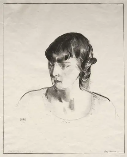 Miss Tate, by George Bellows