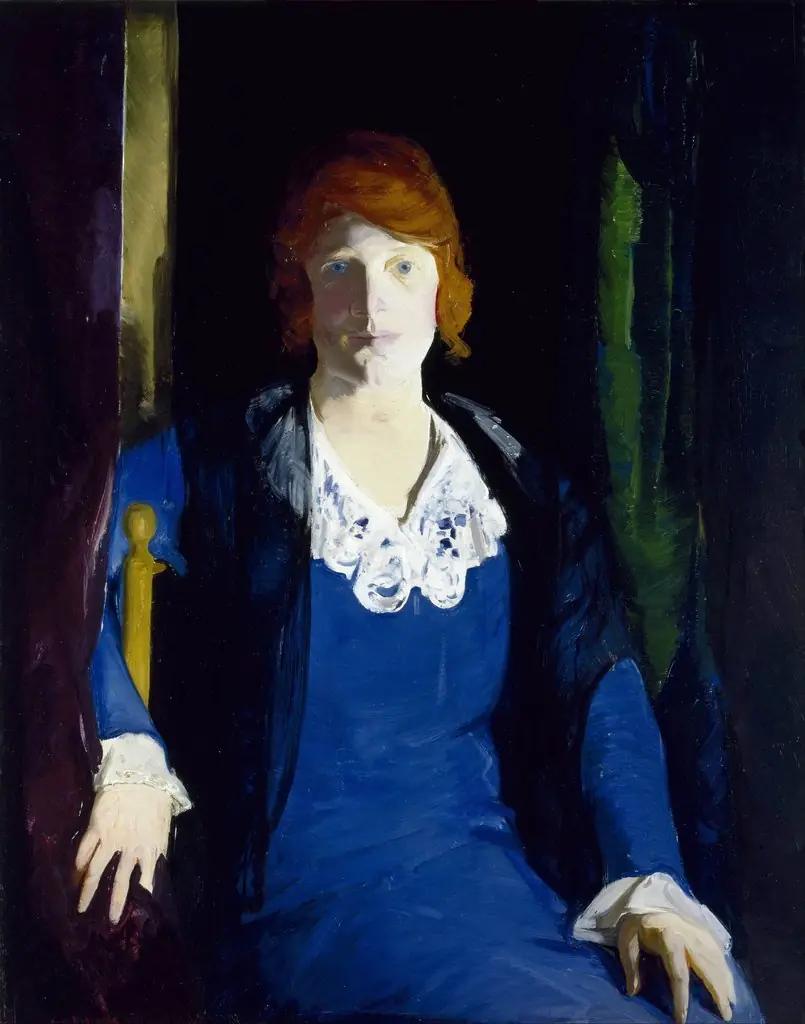 Portrait of Florence Pierce, by George Bellows