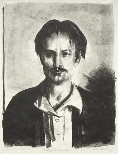 Portrait of John Carroll, by George Bellows
