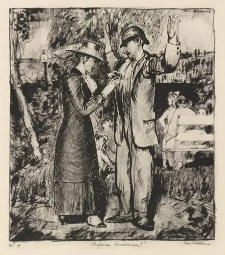 "Prepare, America!", by George Bellows
