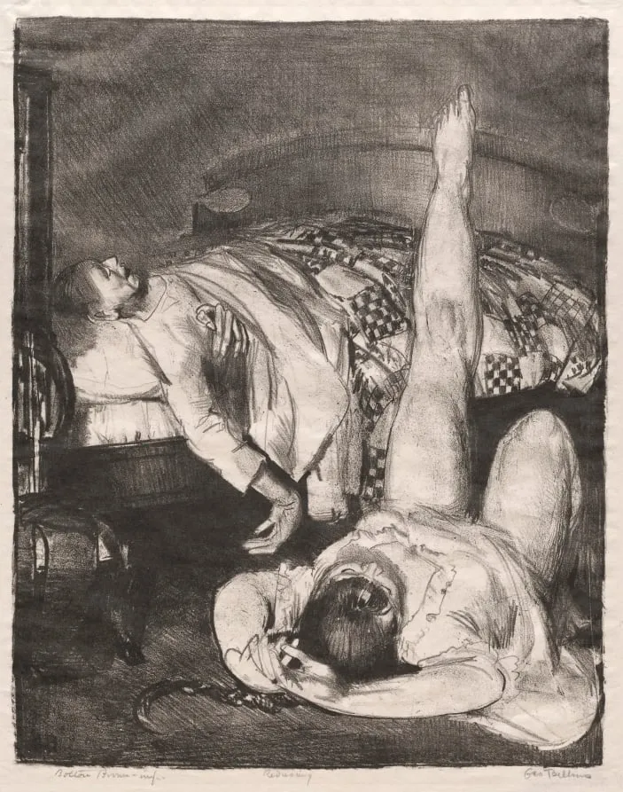 Reducing, Small, Third Stone, by George Bellows, 1921