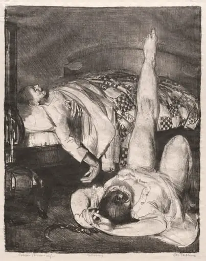 Reducing, Small, Third Stone, by George Bellows
