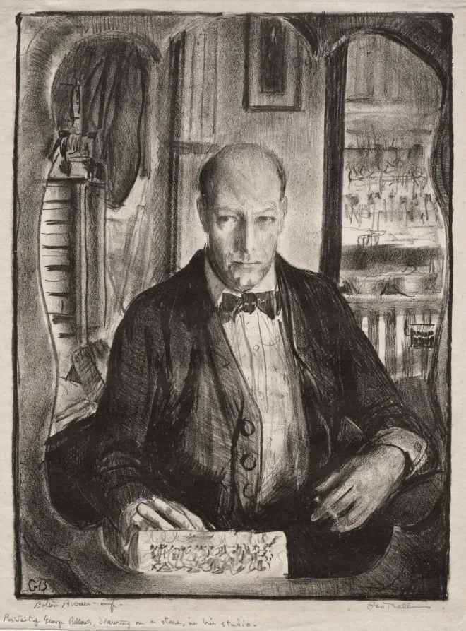 Self-Portrait, by George Bellows, 1921