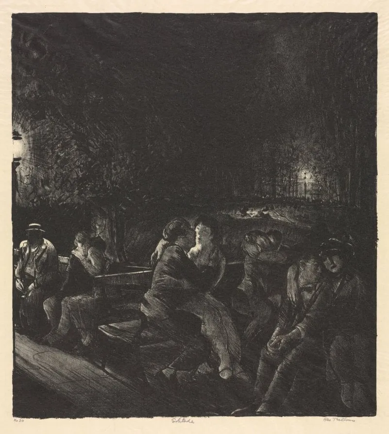 Solitude, by George Bellows, 1917