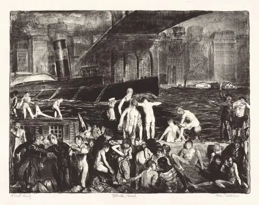 Splinter Beach, by George Bellows