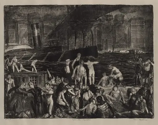 Splinter Beach, by George Bellows