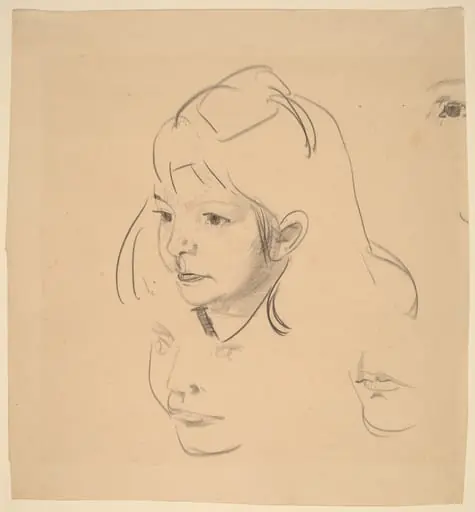 Studies of Jean, by George Bellows