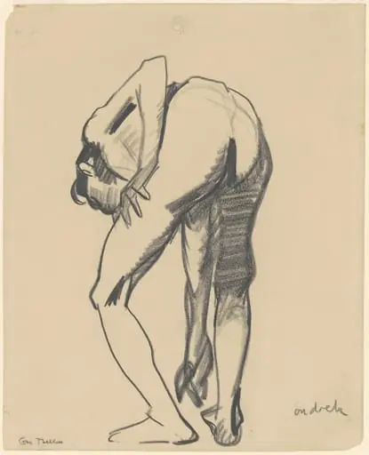 Study for "Riverfront No. 1", by George Bellows