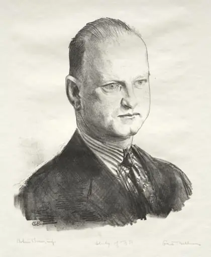 Study of B. P., by George Bellows