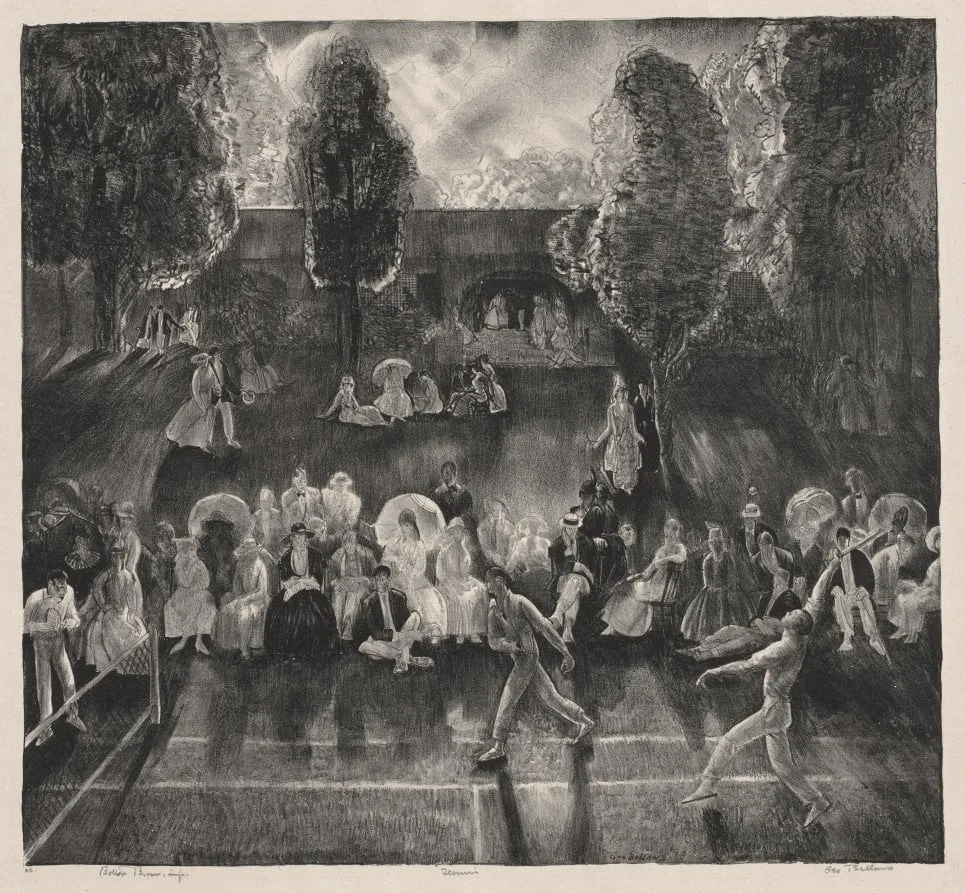 Tennis, by George Bellows, 1920