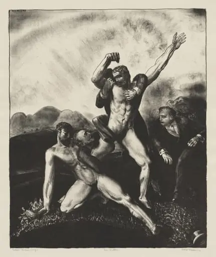 The Battle, by George Bellows