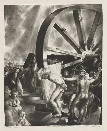 The Christ of the Wheel, by George Bellows
