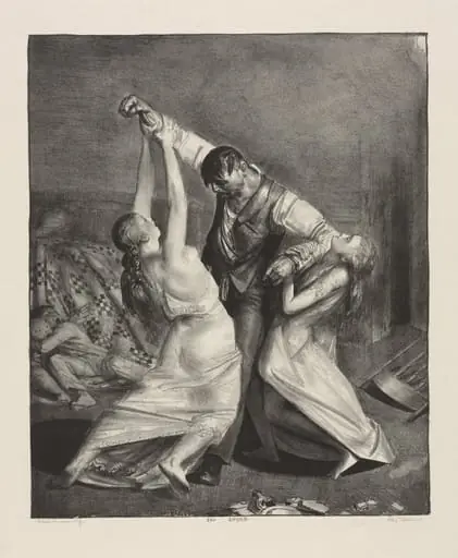 The Drunk, by George Bellows