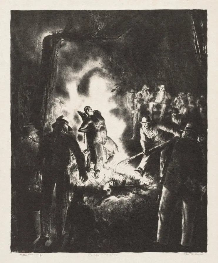 The Law is too Slow, by George Bellows, 1923