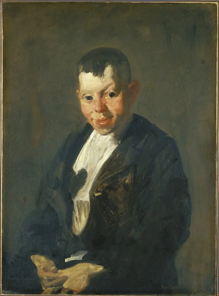 The Newsboy, by George Bellows