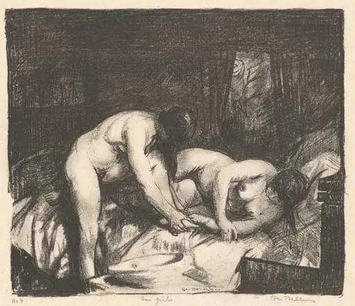 Two Girls, by George Bellows