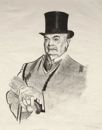 W. E. Story, Esq., first state, by George Bellows