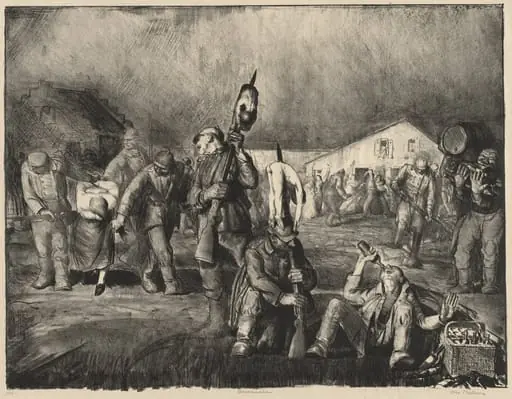 War Series:  The Bacchanale, by George Bellows