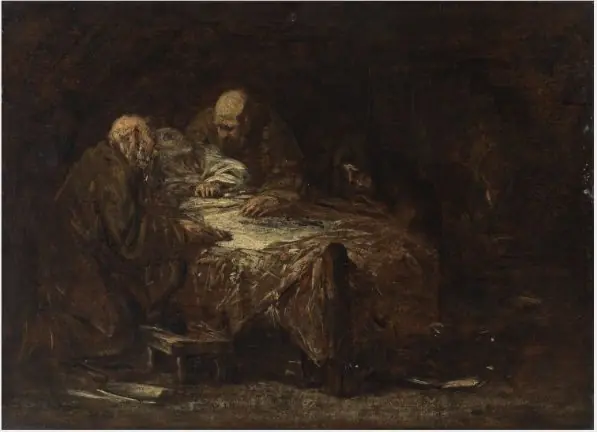 A Deathbed Scene, by George Bernard O'Neill