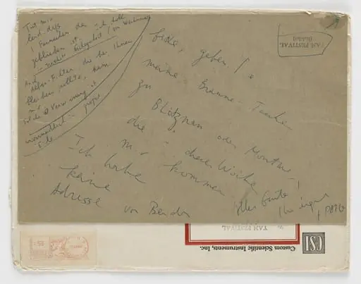 Untitled, by George Brecht Nam June Paik