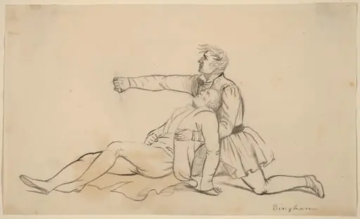 The Death of General Warren, by George Caleb Bingham