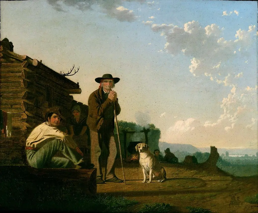 The Squatters, by George Caleb Bingham