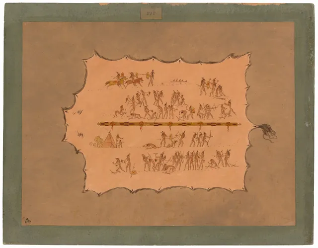 Facsimile of a Sioux Robe