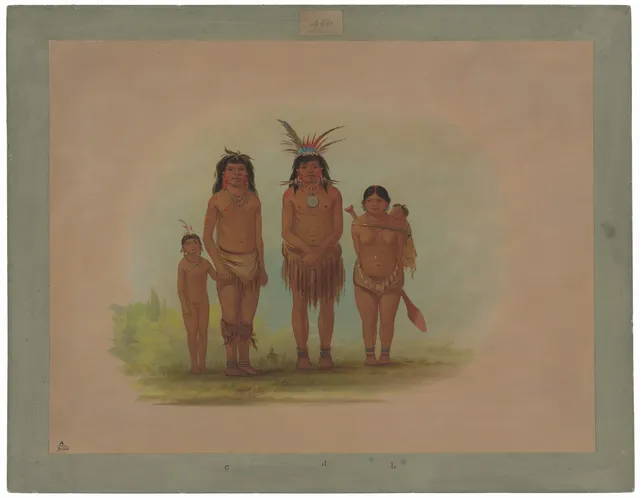 Four Sepibo Indians