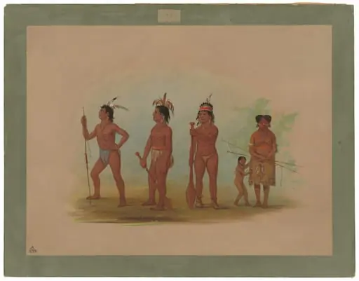 Klatsop Indians, by George Catlin