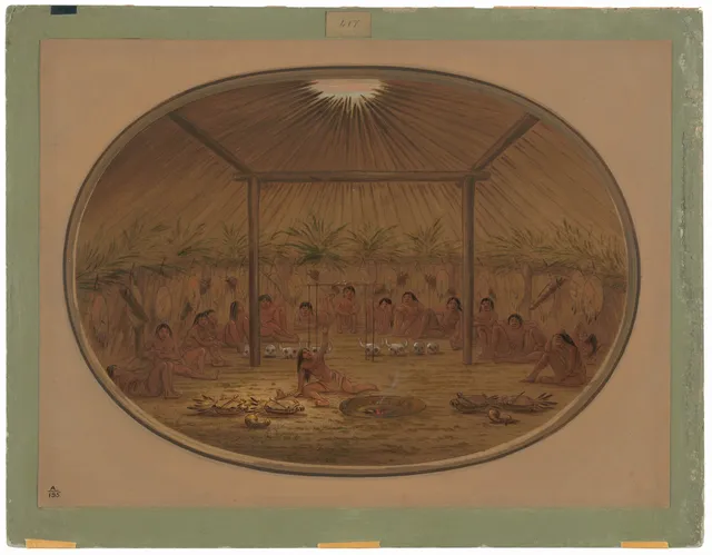 Mandan Ceremony - The Water Sinks Down