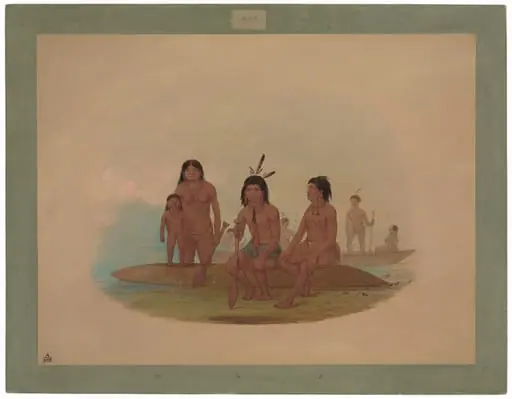 Marahua Indians, by George Catlin