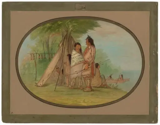 Nayas Indians, by George Catlin