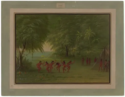 Tapuya Encampment, by George Catlin