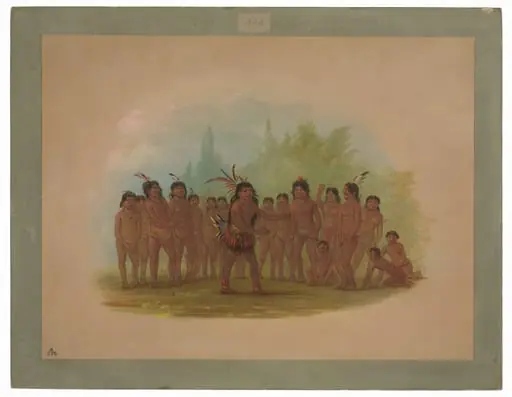 Zurumati Indians, by George Catlin