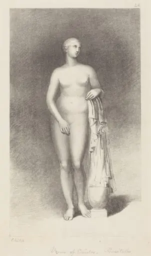 Venus of Cnidos, by Praxiteles, by George Childs