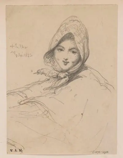 A boatwoman, by George Chinnery