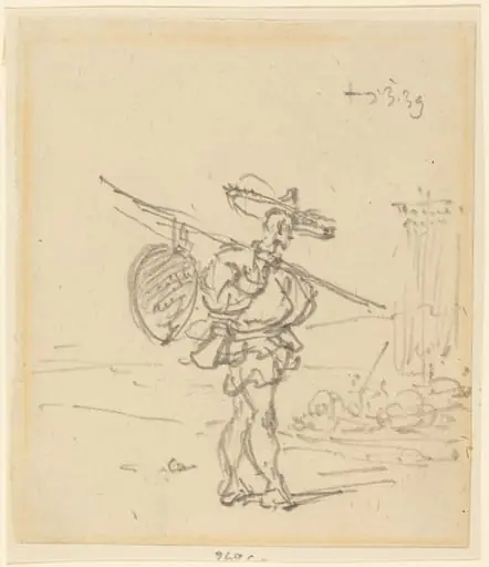 A Chinese Peasant, by George Chinnery