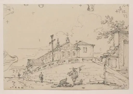 A church in Macau, by George Chinnery