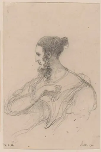 A Western woman, by George Chinnery