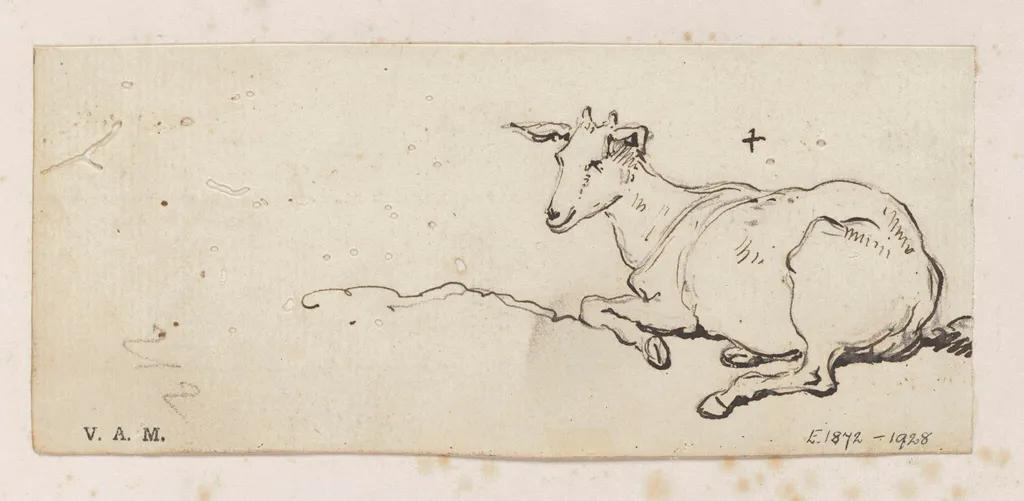 A young goat, by George Chinnery, 19