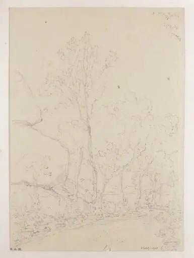 Casa Garden, Macau, by George Chinnery