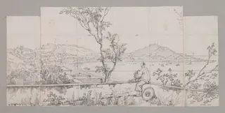 General View of Macao Bay from the Bishop's Gate