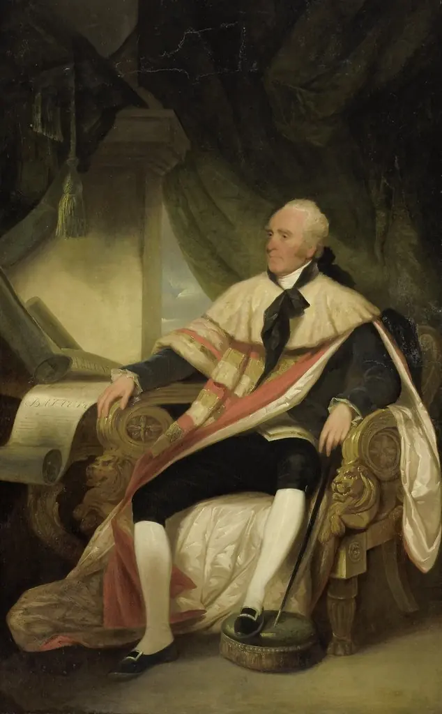 Gilbert Elliot, 1st Earl of Minto (1751-1814), Viceroy of British India and Governor General of the Dutch East Indies (1812-14), by George Chinnery