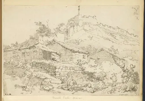 Monte Fort, Macau, by George Chinnery