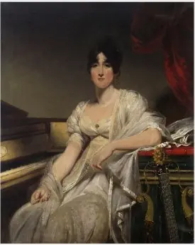 Portrait of Mrs Conyngham, by George Chinnery