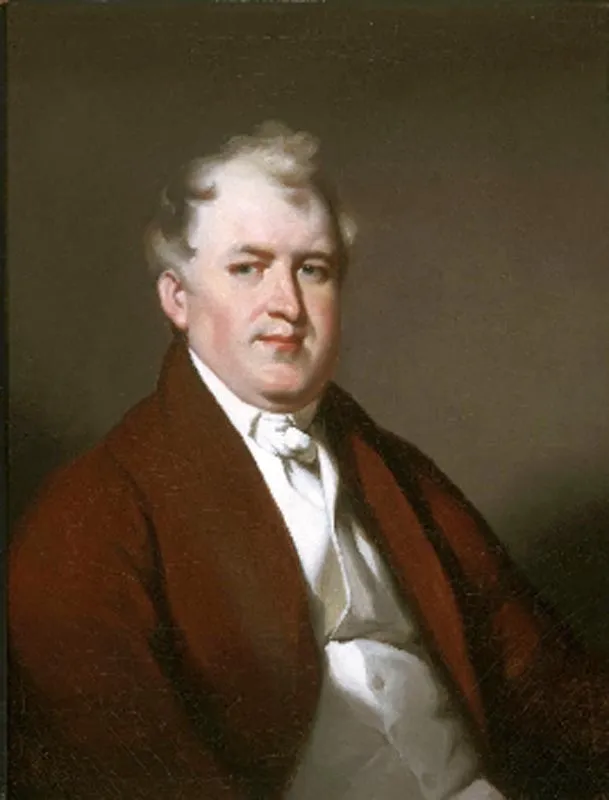 Portrait of Nathan Dunn, by George Chinnery, oil, 1830