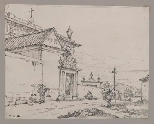 San Antonio, by George Chinnery