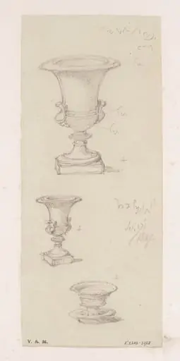 Studies of vases, by George Chinnery