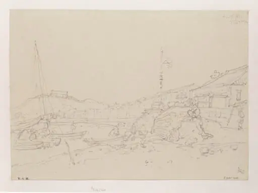 The Praya Grande, Macau, from S. Pedro fort, by George Chinnery
