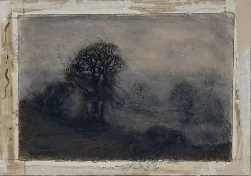 A Winter Evening, by George Clausen